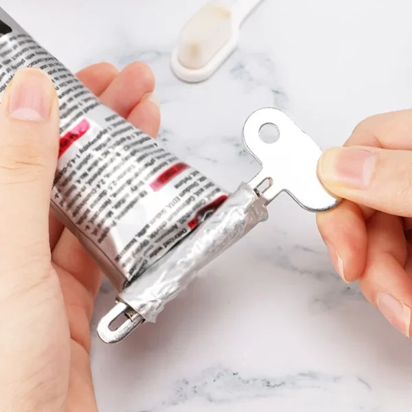 Presse dentifrice, pommade, crème en acier inoxidable