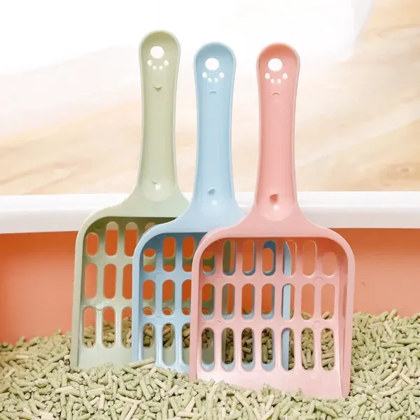 Petite pelle pour litière de chat, simple et pratique