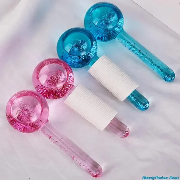 Roller facial en verre – Rafraîchissant et tonifiant