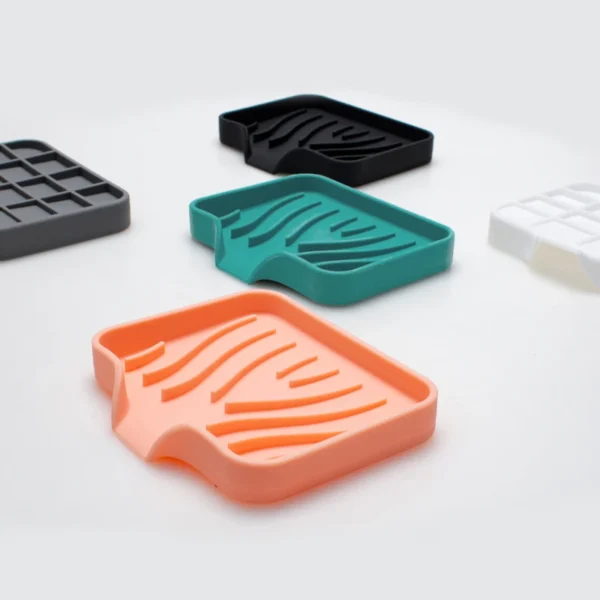 Porte-savon pratique en silicone
