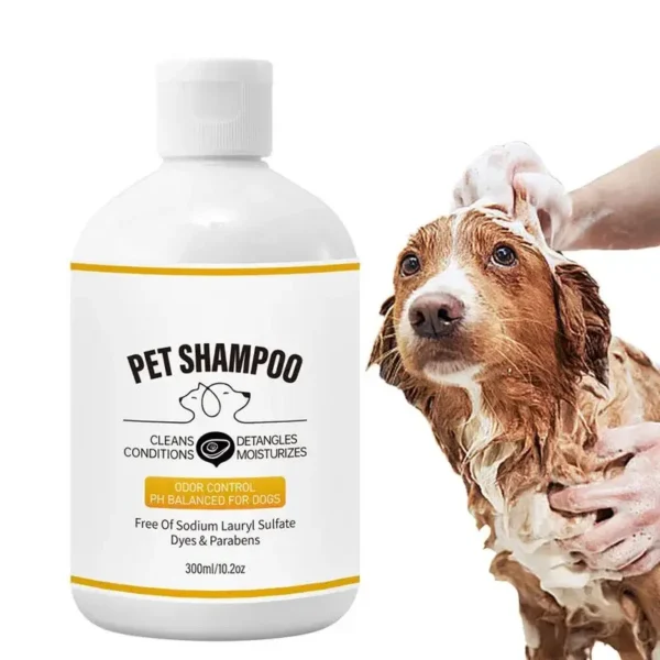 Shampoing doux et soigneux pour chien et chat