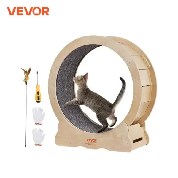 Roue d’exercice pour chat