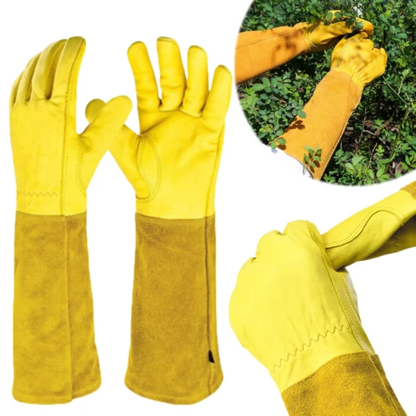 Gants de jardinage longue manche anti-épines