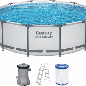 Piscine avec pompe à filtre Bestway Steel Pro Max Frame