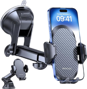 Support téléphone voiture à ventouse - 360° Miracase